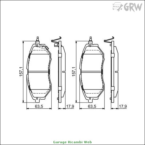 0986494679 kit pastiglie freno bosch anteriore per subaru forester tribeca outb subaru forester (sj_) 2.0 xt awd (sjg) suv [2013-03 > ] cc:1998 kw:177 hp:241<br>subaru forester (sj_) 2.0 d awd (sjd) suv [2013-03 > ] cc:1998 kw:108 hp:147<br>subaru tribeca (b9) 3.0 (wxe) suv [2005-01 > ] cc:2999 kw:184 hp:250<br>subaru tribeca (b9) 3.0 (wxe) suv [2006-10 > ] cc:3000 kw:180 hp:245<br>subaru tribeca (b9) 3.6 (wxf) suv [2007-09 > ] cc:3630 kw:190 hp:258<br>