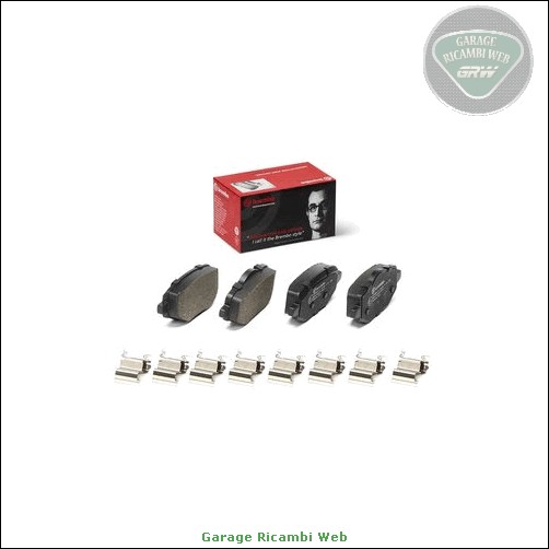 P 85 058 BREMBO Prime 20961 Kit pastiglie freni Con contatto segnalazione usura 20961, 23554 ❱❱❱ prezzo e esperienza