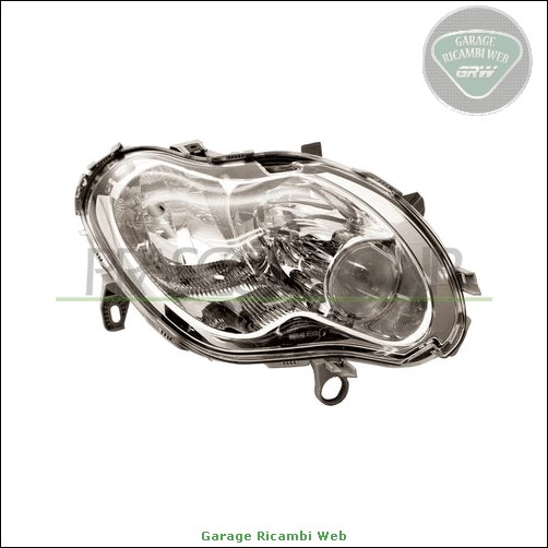 me3044903 faro fanale prasco dx destro per smart fortwo cabrio smart fortwo cabrio (450) 0.7 (450.452) cabriolet [2004-01 > 2007-01] cc:698 kw:45 hp:61<br>smart fortwo cabrio (450) 0.7 (450.433) cabriolet [2004-01 > 2007-01] cc:698 kw:55 hp:75<br>smart fortwo cabrio (450) 0.8 cdi (450.401, 450.402, 450.403, 450.400) cabriolet [2004-01 > 2007-01] cc:799 kw:30 hp:41<br>smart cabrio (450) 0.6 (s1ola1, 450.441, 450.442, 450.443) cabriolet [2000-03 > 2004-01] cc:599 kw:40 hp:55<br>smart cabrio (450) 0.6 (s1old2, 450.452) cabriolet [2001-01 > 2004-01] cc:599 kw:45 hp:61<br>smart cabrio (450) 0.6 (450.432) cabriolet [2002-06 > 2004-01] cc:599 kw:52 hp:71<br>