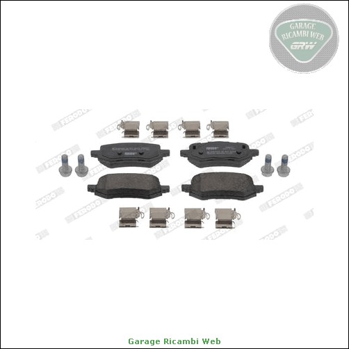 4 pastiglie freno FERODO FDB1282 - Norauto